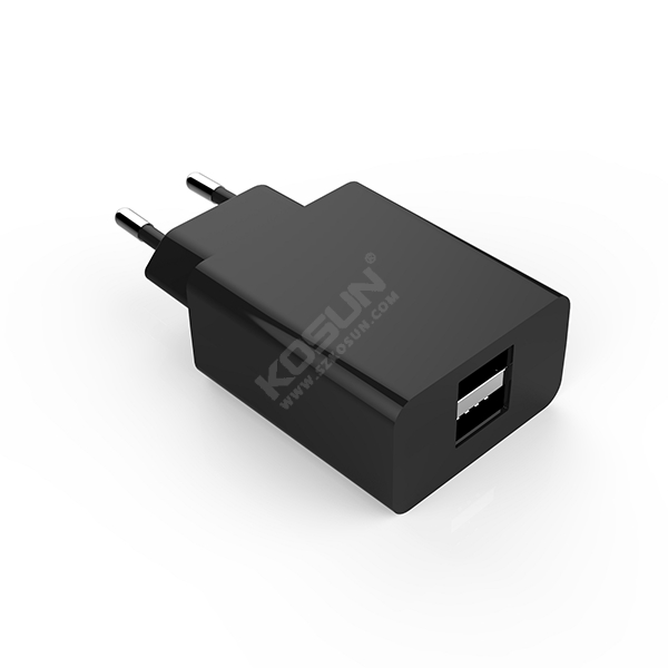 10.5W/17W Dual USB Ports European Wall Charger